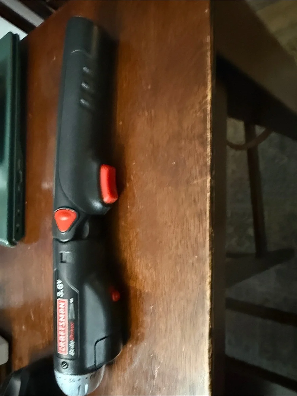 Craftsman 3.6V Cordless Mini Screwdriver in Black and Red